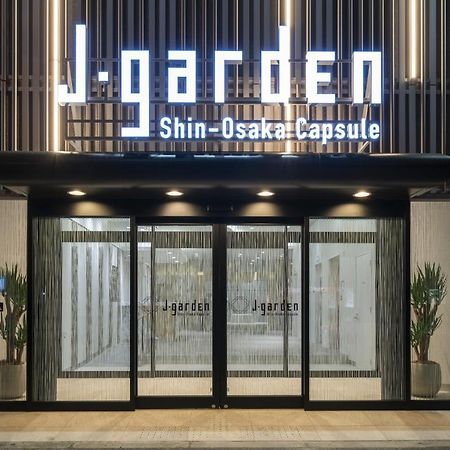Capsule Hotel J Garden Shin-Osaka Exteriör bild